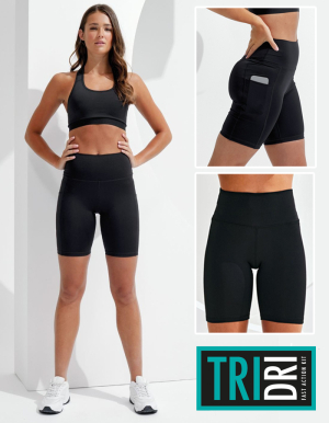 TRIDRI Ladies Leggings-Shorts (XXS - 4XL)