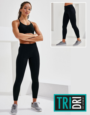 TRIDRI Ladies Performance-Leggings mit Taschen (XXS - 4XL)