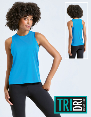 TRIDRI Ladies Tanktop aus recyceltem Material ION-CHARGE EASY FIT (XS - XL)