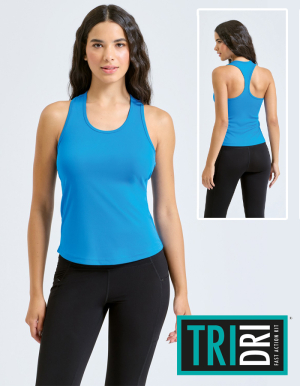 TRIDRI Ladies Tanktop mit Racerback aus recyceltem Material (XS - XL)