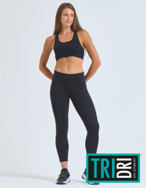 TRIDRI Ladies 7/8-Performance-Leggings aus recyceltem Material (XS - XXL)