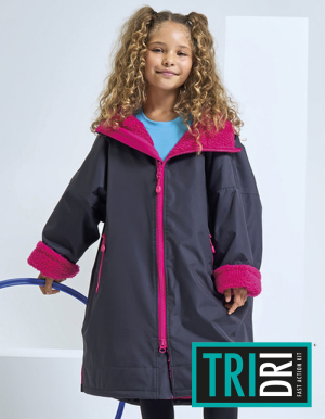 Preview: TRIDRI Kids Wind-/Regenponcho (5/8 J. - 9/13 J.)