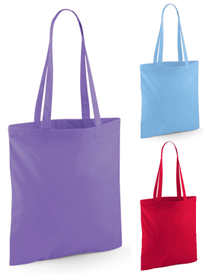 WESTFORD MILL Baumwolltasche mit langen Henkel