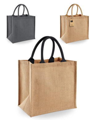 Westford Mill Jute Shopper (30 x 30 x 19 cm)