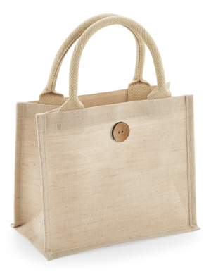 WESTFORD MILL Jute-/BW Geschenktüte (26 x 22 x 14 cm)