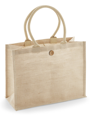 WESTFORD MILL Jute-/BW Geschenktüte (42 x 33 x 19 cm)