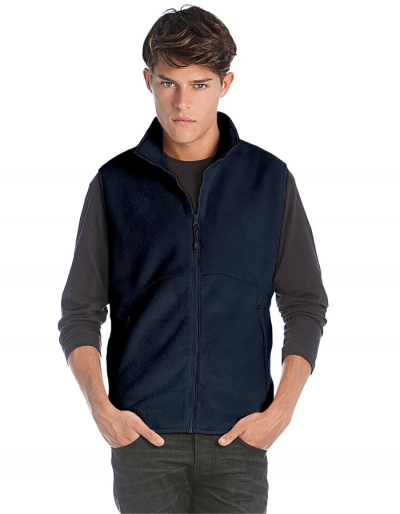 B&C Mens Fleece Weste TRAVELLER+