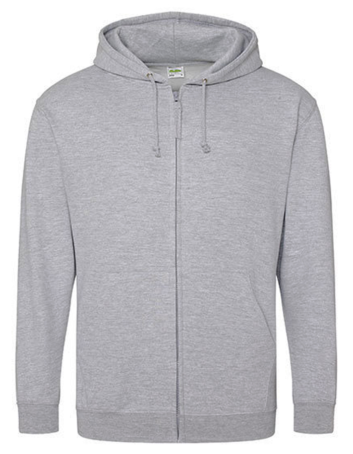 Just Hoods Mens Hoodiejacke. (4XL)