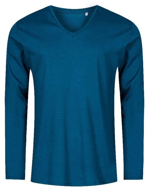 XO by PROMODORO Mens Langarmshirt V-NECK (3XL)