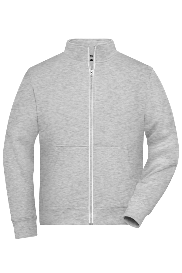 JAMES&NICHOLSON Mens Sweatjacke SOLID (6XL)