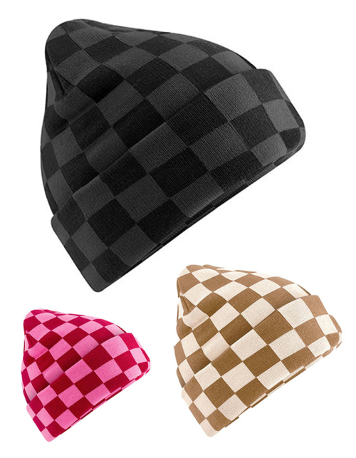 BEECHFIELD Beanie CHECKERBOARD