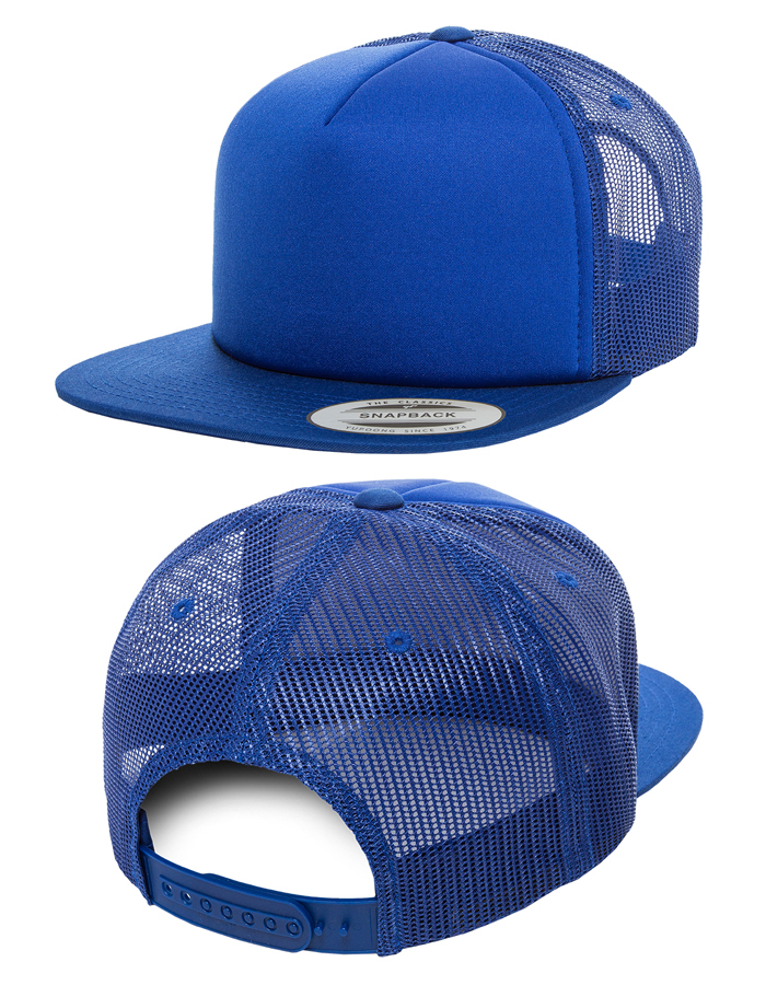 Flexfit 5 Panel Foam Trucker Cap