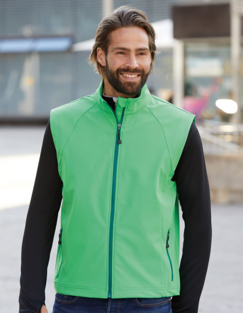 JAMES&NICHOLSON Mens Softshell Weste (S - 3XL)