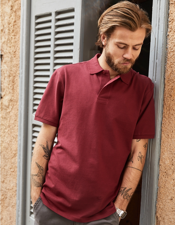 JAMES&NICHOLSON Mens Poloshirt BASIC (S - 3XL)
