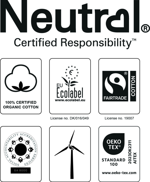 NEUTRAL® Baumwolltasche mit langem Henkel