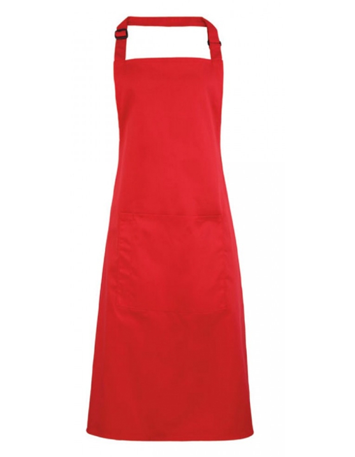 Premier Workwear Latzschürze mit Tasche COLOURS