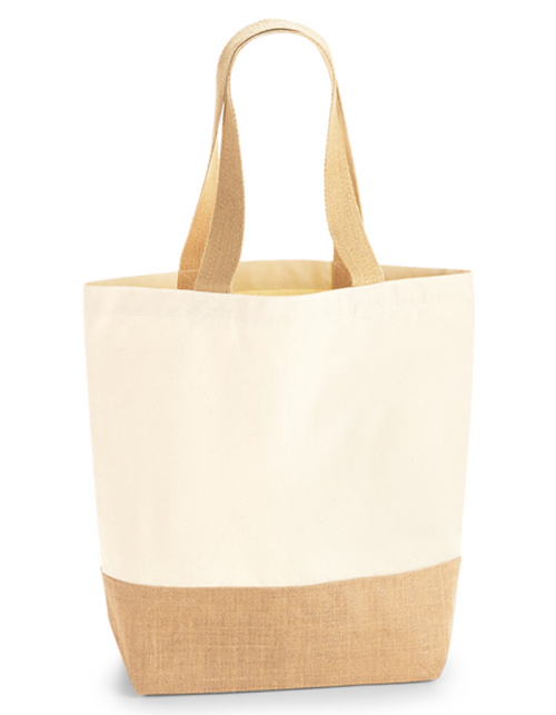 WESTFORD MILL Jute-/BW Shopper CANVAS (24 x 41 x 13 cm)