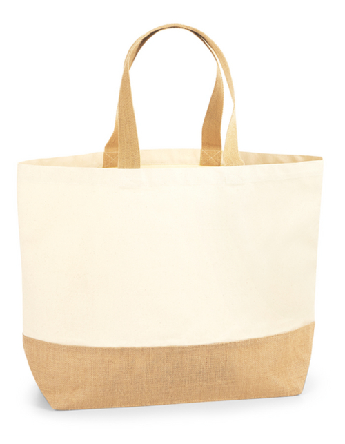 WESTFORD MILL Jute-/BW Shopper CANVAS (38 x 44 x 18 cm)