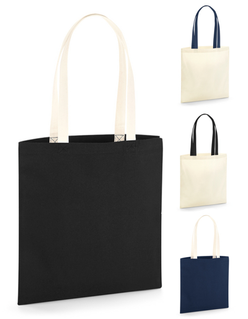 WESTFORD MILL Baumwolltasche mit langen Henkel BIO