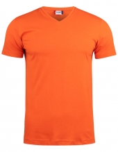 Clique Mens V-Neck T-Shirt BASIC (XS - 4XL)
