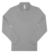 B&C Mens Langarm-Poloshirt MY POLO 210 (5XL)