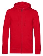 1/2 PREIS: B&C Mens Hoodiejacke INSPIRE (Red/S)