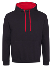Just Hoods Unisex Hoodie VARSITY. (5XL)