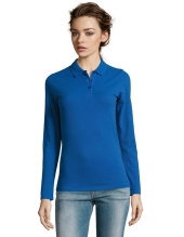 SOLS Ladies Langarm-Poloshirt PERFECT (S - 3XL)
