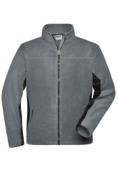 JAMES&NICHOLSON Mens Workwear Fleece Jacke STRONG (5XL)