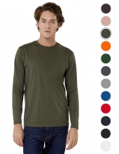 B&C Mens Langarmshirt #E150 (S - 3XL)