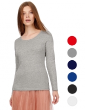 B&C Ladies Langarmshirt INSPIRE (XS - XXL)