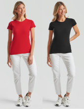 Fruit of the Loom Ladies T-Shirt ICONIC. (XS - XXL)