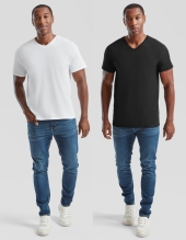 Fruit of the Loom Mens V-Neck T-Shirt ORIGINAL (S - XXL)