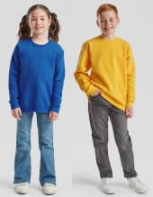 Fruit of the Loom Kids Sweatshirt PREMIUM (Set-in-Sweat) (104 - 164)