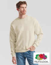 Fruit of the Loom Mens Sweatshirt CLASSIC. (Set-in-Sweat) (S - XXL)