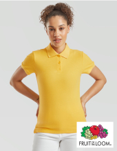 Fruit of the Loom Ladies Poloshirt PREMIUM (XS - XXL)