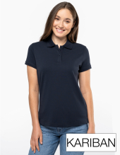 KARIBAN Ladies Poloshirt "STRETCH" (XS - XXL)