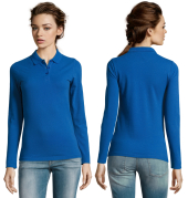SOLS Ladies Langarm-Poloshirt PERFECT (S - 3XL)