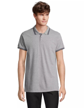 SOLS Mens Kontrast-Poloshirt PASADENA (S - 3XL)