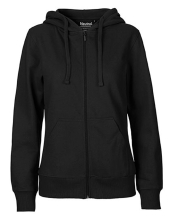 1/2 PREIS: NEUTRAL® Ladies Hoodiejacke (Black/M)